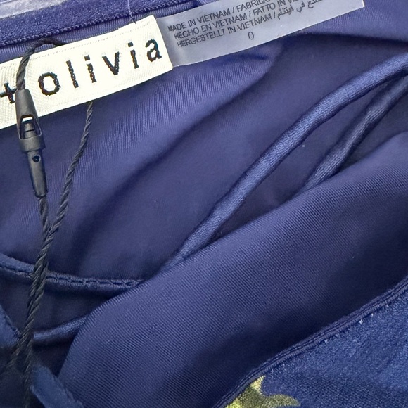 Alice + Olivia Augusta Floral Stretch Maxi Dress Strapless Gown Sz 0 NWT 895$ - Picture 14 of 16